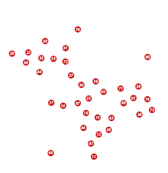 carte Fragao France agences